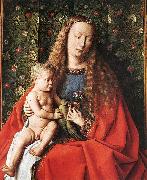 EYCK, Jan van The Madonna with Canon van der Paele (detail) dfg oil painting picture wholesale